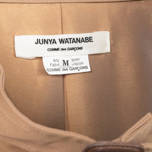 Junya Watanabe Comme Des Garcons SS/20 Runway Khaki Patchwork Trench Coat - Picture 10 of 12